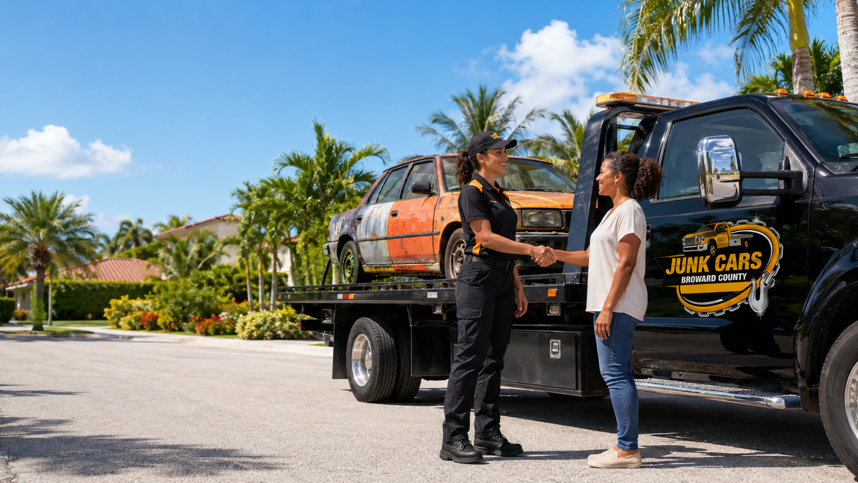 Local Lauderhill vehicle collection